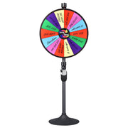 Yescom 24" 14 Slot Floor Stand Color Clicker Dry Erase Prize Wheel, Classic Image