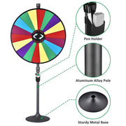 Yescom 36" Custom Spinning Prize Wheel Dry Erase Image