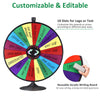 Yescom 36" Custom Spinning Prize Wheel Dry Erase
