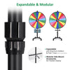WinSpin 48" Rolling Stand Prize Wheel Color