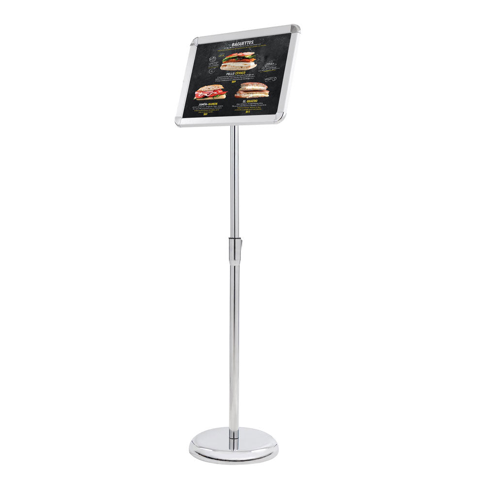 Yescom 8.5 x 11 In Display Poster Pedestal Sign Holder Stand Image