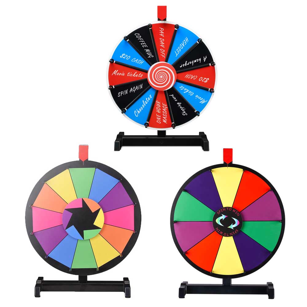 WinSpin 15" Tabletop Prize Wheel Dry Erase