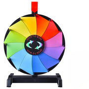 Yescom 12" Wall Mounted and Tabletop Prize Wheel 12 Slots Image