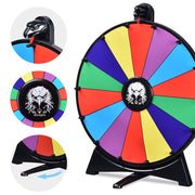 Yescom 20" Prize Wheel Tabletop Lay Flat with Bald Eagle, Standard Image