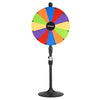 WinSpin 24" 14 Slot Floor Stand Color Clicker Dry Erase Prize Wheel