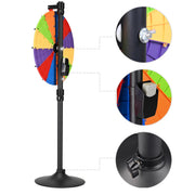 Yescom 24" 14 Slot Floor Stand Color Clicker Dry Erase Prize Wheel Image