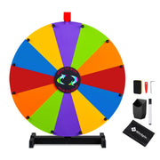 Yescom 24" Modular Dry Erase Spin Wheel Customizable Color Slots(12), Modular Prize Wheel Image