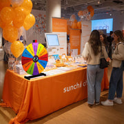 Yescom 24" Modular Dry Erase Spin Wheel Customizable Color Slots(12) Image