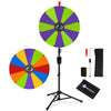 WinSpin 24" Modular Prize Wheel with Adjustable Height Stand 12-Slot