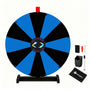Yescom 24" Modular Dry Erase Spin Wheel Customizable Color Slots(12) Image