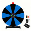 WinSpin 24" Modular Dry Erase Spin Wheel Customizable Color Slots(12)