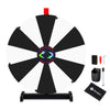 WinSpin 24" Modular Dry Erase Spin Wheel Customizable Color Slots(12)