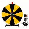 WinSpin 24" Modular Dry Erase Spin Wheel Customizable Color Slots(12)