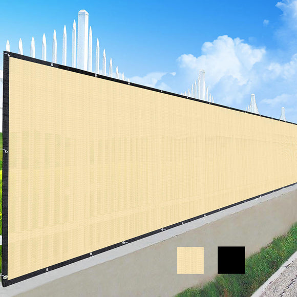 Yescom Fence Screen 90% Privacy Windscreen Fencing Mesh 4'x25' Image