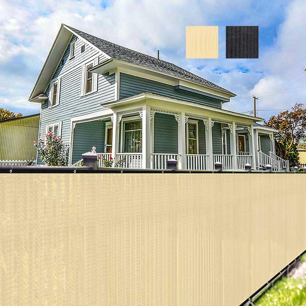 Yescom Residential 90% Privacy Screen Fence 6'x25' Image