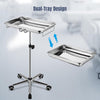 Yescom Mayo Stand Medical Equipment Stainless Steel Tray 5 Legs