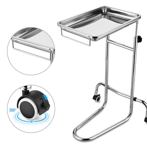 Yescom Mayo Stand Foot Operated Double Post Image