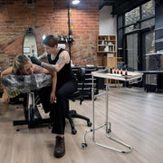 Yescom Mayo Stand Foot Operated Double Post Image