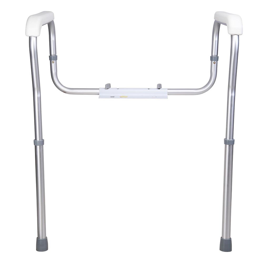 Yescom Handicap Toilet Safety Rail Grab Bar 375lbs Support Adjustable Image
