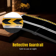 Yescom Aluminum Wheelchair Ramp 600lb Capacity 5'x29" Non-Slip Surface Image