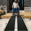 Yescom Wheelchair Ramp 600lb Capacity 6'x29" Aluminum w/ Non-Slip Surface