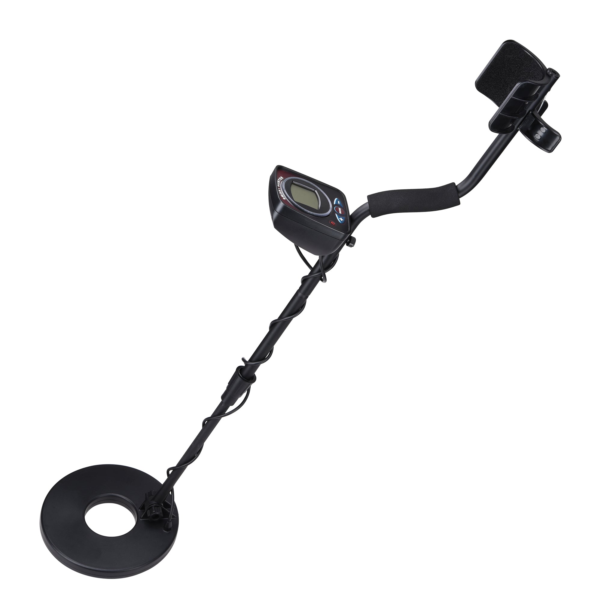 Yescom Metal Detector Finder Waterproof 8-3/5' Coil LCD  LED Light Image