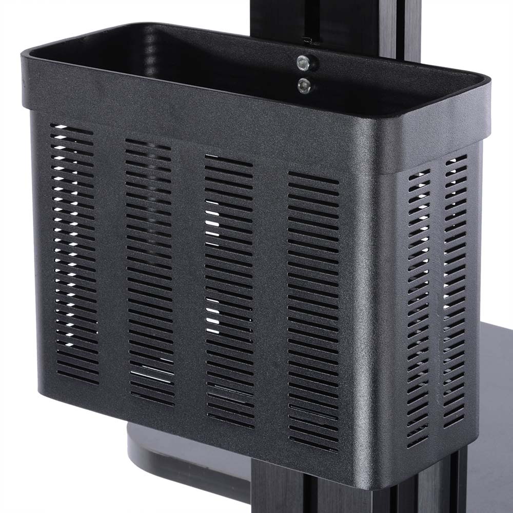 Computer Storage Basket Yescom NexusX Mobile Computer Cart Metal Storage Basket