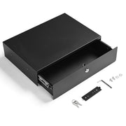 Yescom NexusX Mobile Computer Cart Drawer Locking Metal Drawer, Black Image