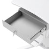 Yescom NexusX Rolling Computer Cart with Locking Metal Drawer