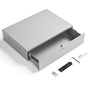 Yescom NexusX Mobile Computer Cart Drawer Locking Metal Drawer, Silver Image