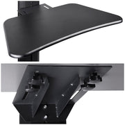 Yescom NexusX Laptop Cart with Printer Shelf Adjustable Height Image