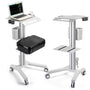 Yescom Rolling Laptop Cart with Power Outlet Image