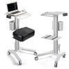 Yescom NexusX Rolling Laptop Cart with Power Outlet