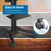 Yescom NexusX Compact Industrial Laptop Cart for Shop Floor Inspection