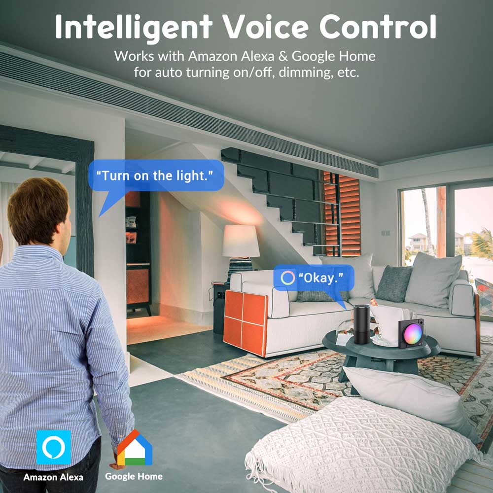 Yescom LifeSmart Cololight MIX WiFi Alexa/Google Voice Control Image