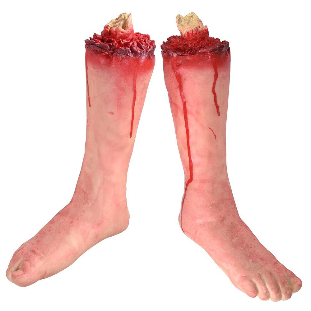 Yescom 5X Bloody Hands Foot Leg Body Parts Set for Halloween Party Image
