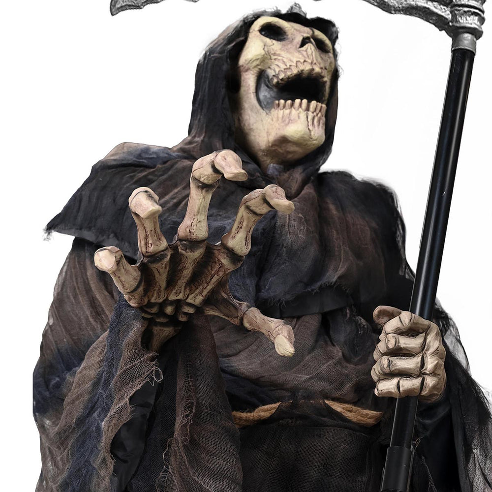 Yescom 6ft Grim Reaper Halloween Decoration Haunted House Props Image
