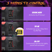 Yescom 6ft Grim Reaper Halloween Decoration Haunted House Props Image