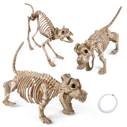 Yescom Halloween Decoration Animal Skeletons Options, Dog 3ct/pk Image