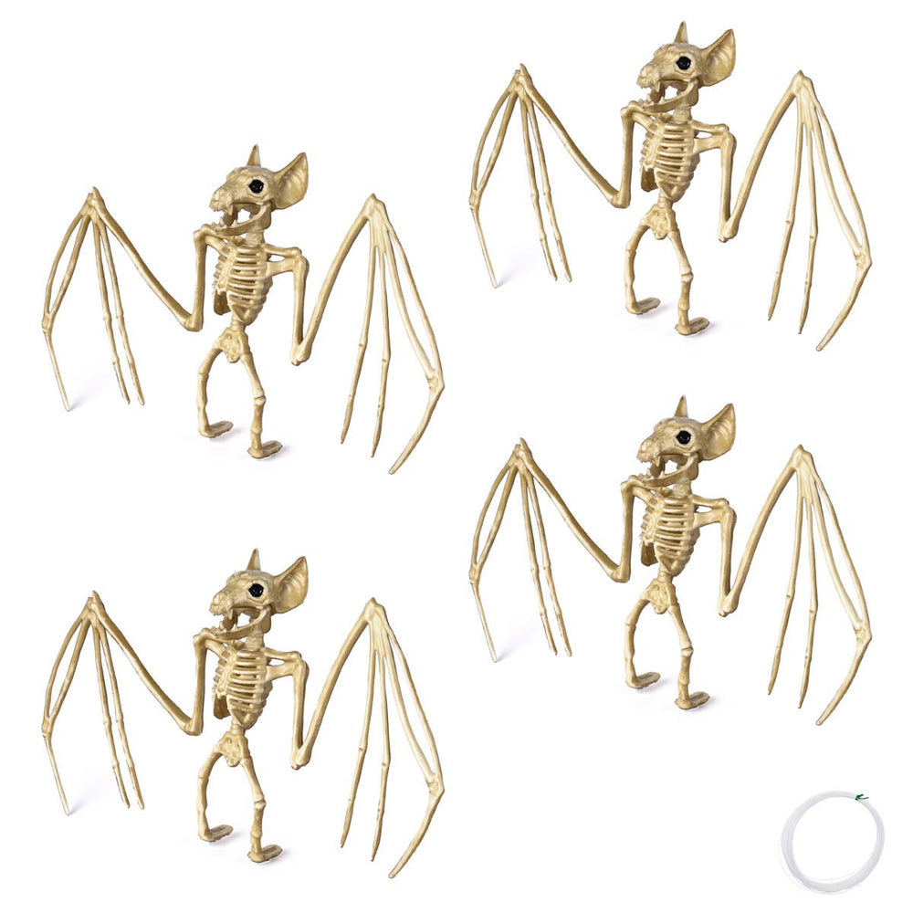 Yescom Halloween Decoration Animal Skeletons Options, Bat 4ct/pk Image