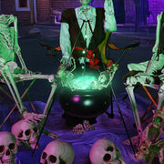 Yescom Halloween Witch Cauldron on a 31