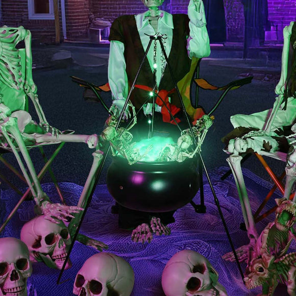 Yescom Halloween Witch Cauldron on a 31