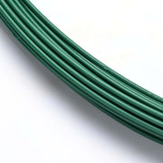 Yescom 2mm Craft Wire 12 Gauge 100ft in Black,White,Green Options, Green Image