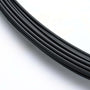 Yescom 2mm Craft Wire 12 Gauge 100ft in Black,White,Green Options, Black Image