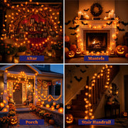 Yescom 2-Pack Marigold String Lights with S-Hooks, USB plug-in Image