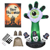 Yescom 6Ft Inflatable Monster Hand with Eyeball & Garden Flag Combo