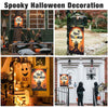 Yescom 6Ft Motion-Activated Monster Hand & Halloween Flag Combo