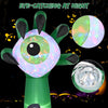 Yescom 6Ft Inflatable Monster Hand with Eyeball & Garden Flag Combo