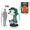 Yescom 6Ft Motion-Activated Monster Hand & Halloween Flag Combo