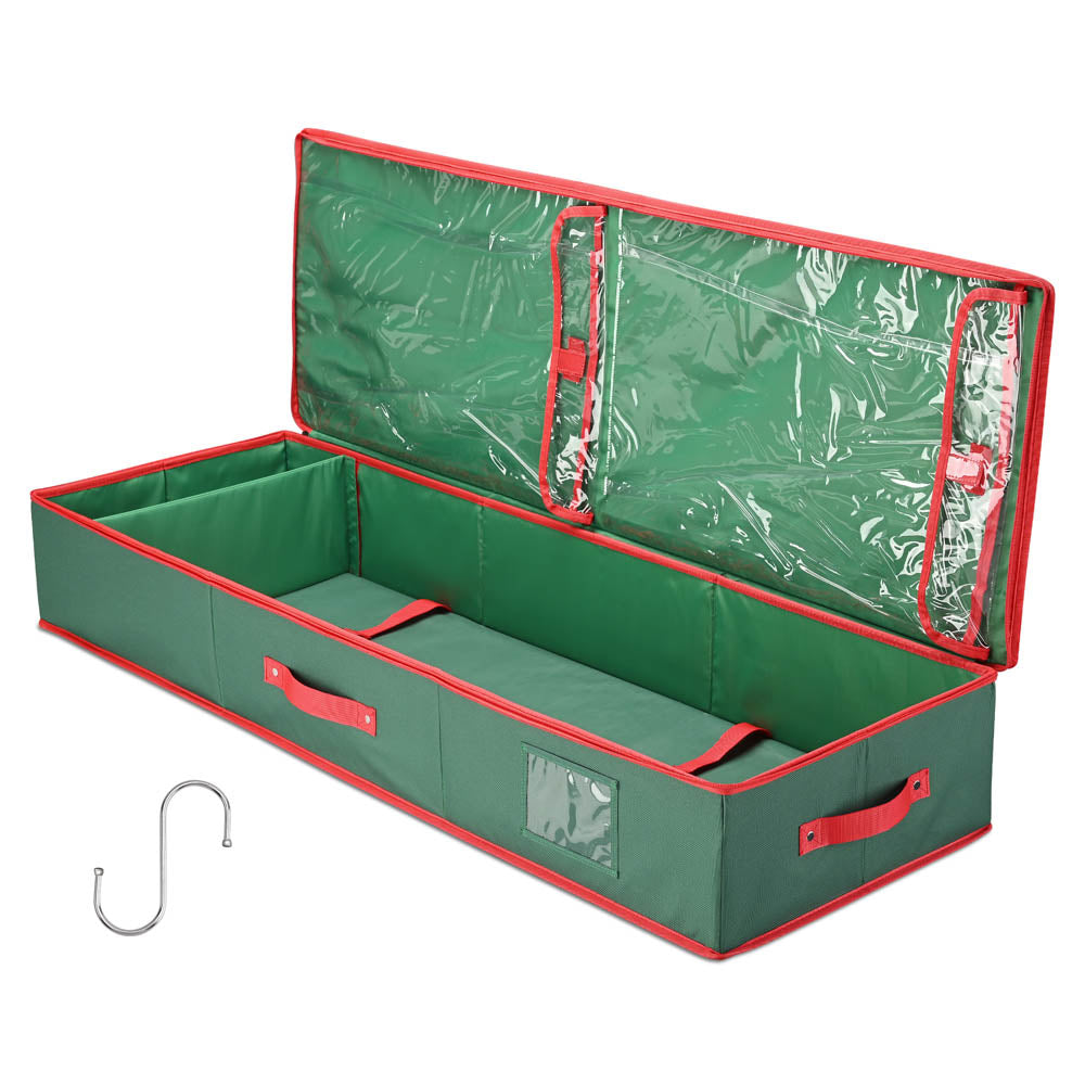 Yescom Christmas Wrapping Paper Storage Container Oxford 41", Green Image